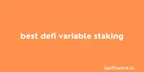 Best DeFi variable staking? - Cub Finance Kingdoms thumbnail