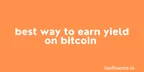 Best way to earn yield on Bitcoin - Cub Finance Kingdoms thumbnail