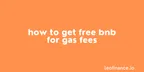 How to get free BNB for gas fees using Hive thumbnail