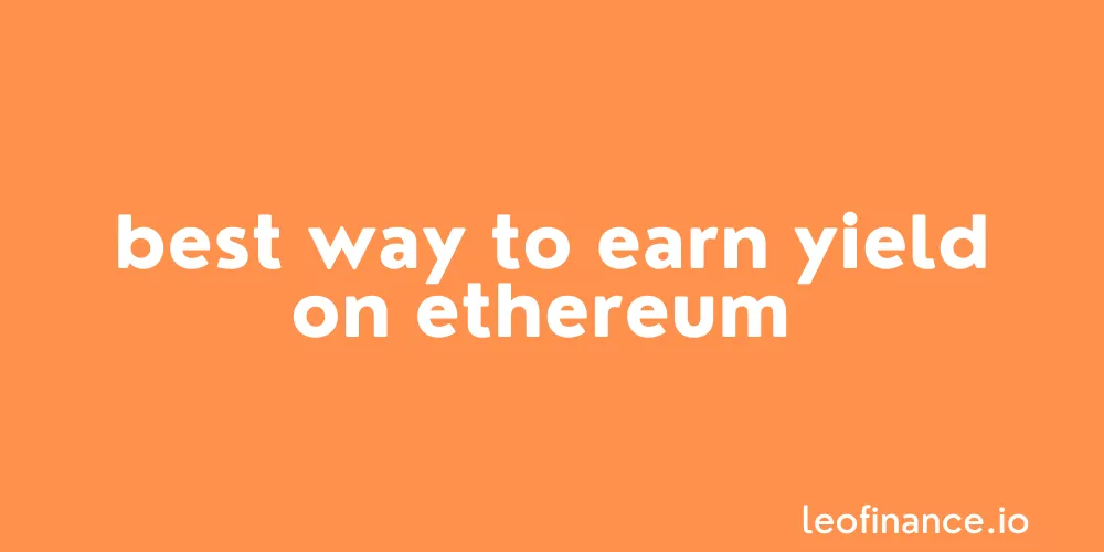 Best way to earn yield on Ethereum - Cub Finance Kingdoms.