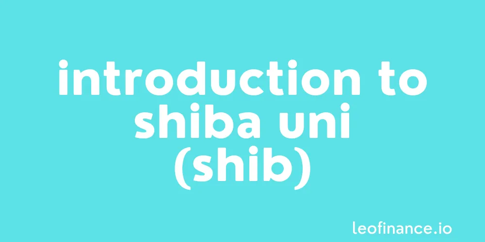 Introduction to Shiba Inu coin (SHIB).