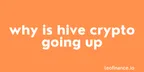 Why is Hive crypto going up? thumbnail